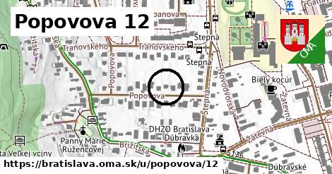 Popovova 12, Bratislava
