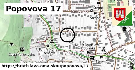 Popovova 17, Bratislava