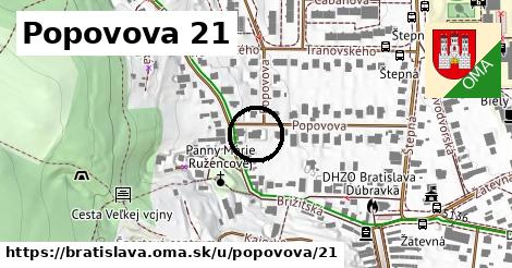 Popovova 21, Bratislava
