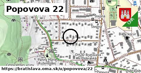 Popovova 22, Bratislava