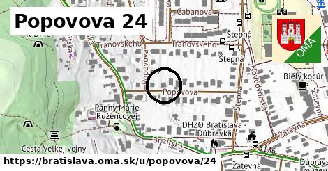 Popovova 24, Bratislava