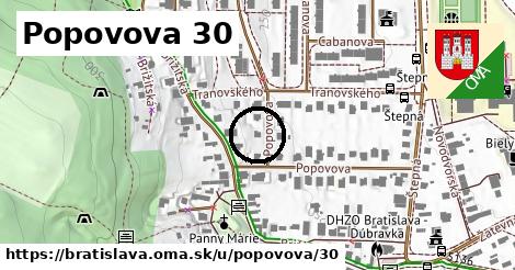 Popovova 30, Bratislava