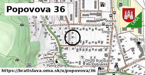 Popovova 36, Bratislava