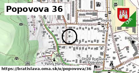 Popovova 36, Bratislava