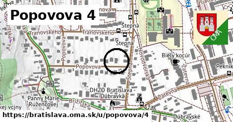 Popovova 4, Bratislava