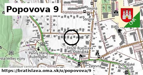 Popovova 9, Bratislava