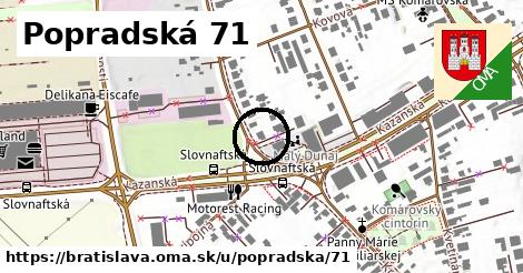 Popradská 71, Bratislava