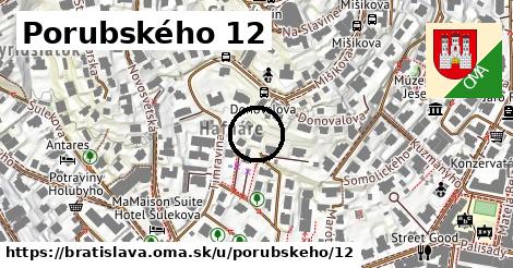 Porubského 12, Bratislava