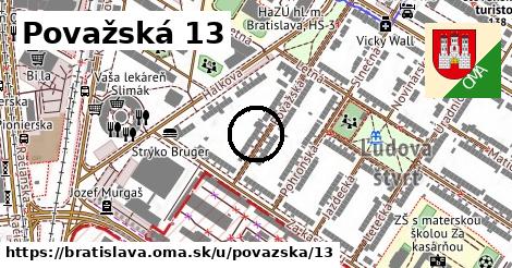 Považská 13, Bratislava