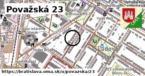Považská 23, Bratislava