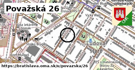 Považská 26, Bratislava