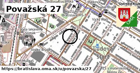 Považská 27, Bratislava