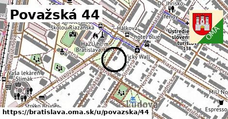 Považská 44, Bratislava