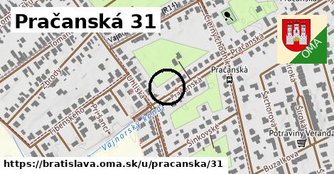 Pračanská 31, Bratislava