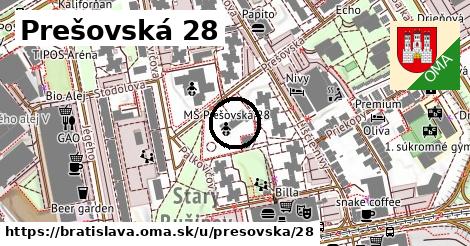 Prešovská 28, Bratislava