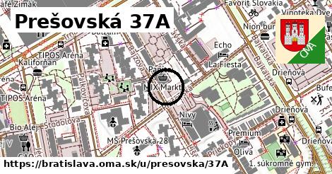 Prešovská 37A, Bratislava