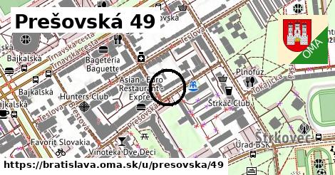 Prešovská 49, Bratislava