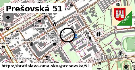 Prešovská 51, Bratislava