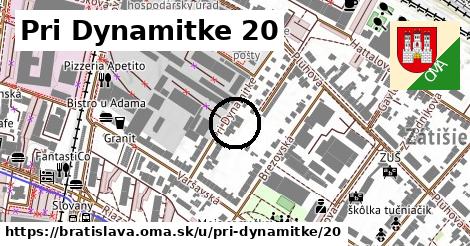 Pri Dynamitke 20, Bratislava