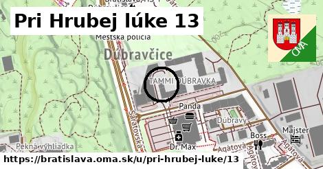 Pri Hrubej lúke 13, Bratislava