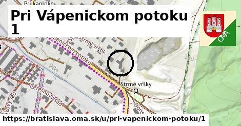 Pri Vápenickom potoku 1, Bratislava