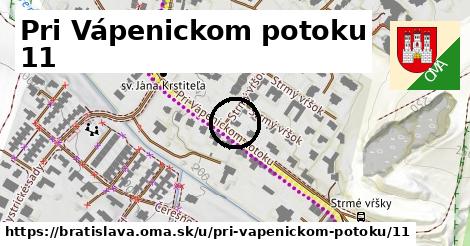 Pri Vápenickom potoku 11, Bratislava