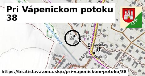 Pri Vápenickom potoku 38, Bratislava