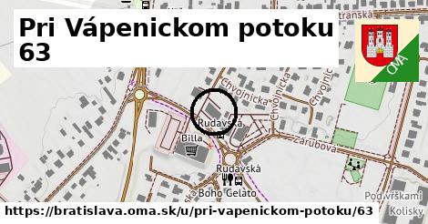 Pri Vápenickom potoku 63, Bratislava