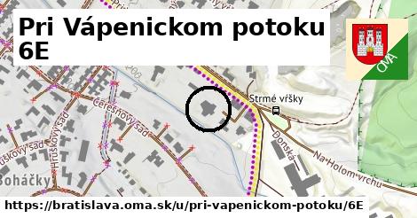 Pri Vápenickom potoku 6E, Bratislava