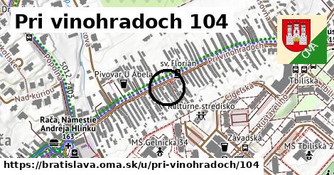 Pri vinohradoch 104, Bratislava