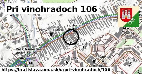 Pri vinohradoch 106, Bratislava