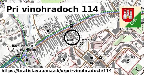 Pri vinohradoch 114, Bratislava