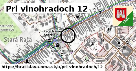 Pri vinohradoch 12, Bratislava