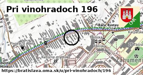 Pri vinohradoch 196, Bratislava