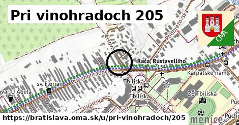 Pri vinohradoch 205, Bratislava