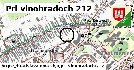 Pri vinohradoch 212, Bratislava