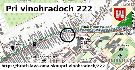 Pri vinohradoch 222, Bratislava