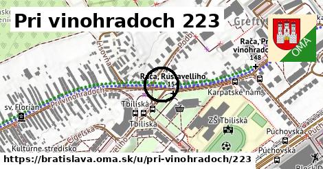 Pri vinohradoch 223, Bratislava