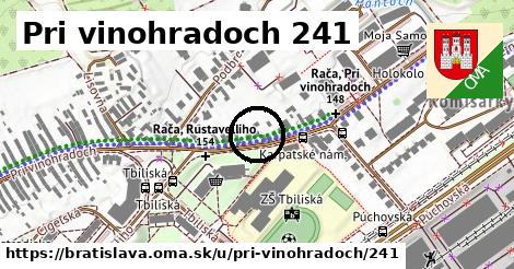 Pri vinohradoch 241, Bratislava