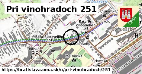 Pri vinohradoch 251, Bratislava