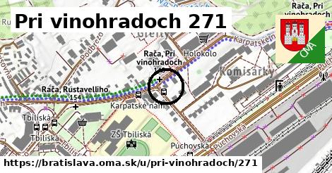 Pri vinohradoch 271, Bratislava