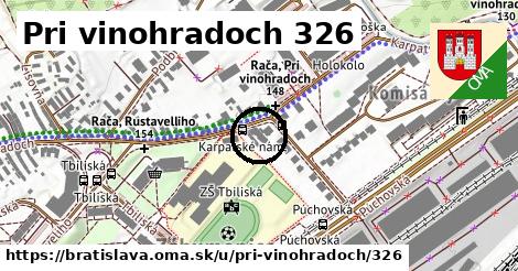 Pri vinohradoch 326, Bratislava