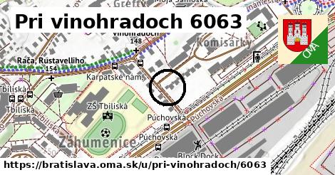 Pri vinohradoch 6063, Bratislava