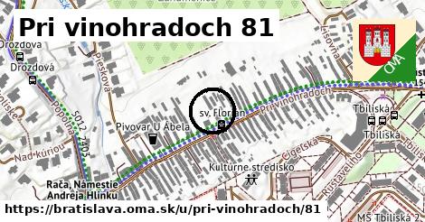 Pri vinohradoch 81, Bratislava