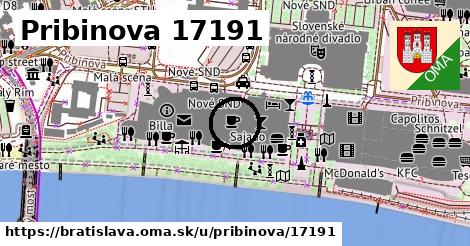 Pribinova 17191, Bratislava