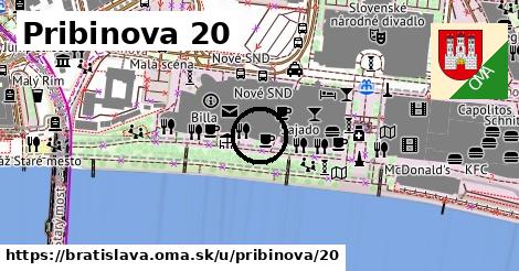 Pribinova 20, Bratislava