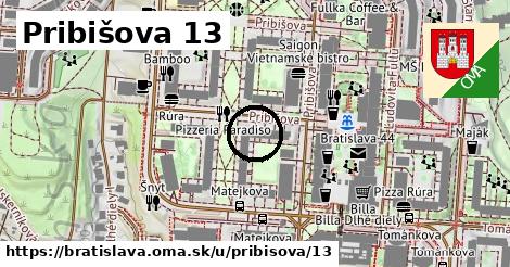 Pribišova 13, Bratislava