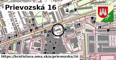 Prievozská 16, Bratislava