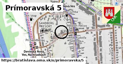 Prímoravská 5, Bratislava