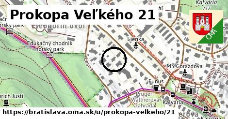 Prokopa Veľkého 21, Bratislava